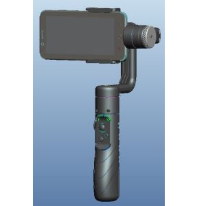 3-осевой DIY Bluetooth безщеточный портативный пластиковый карданный шарнир для смартфона AFI V1