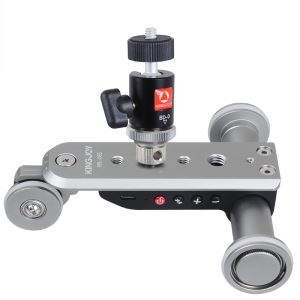 Kingjoy Моторизованная видеокамера Электронный передвижной мини-слайдер Dolly PPL-06S